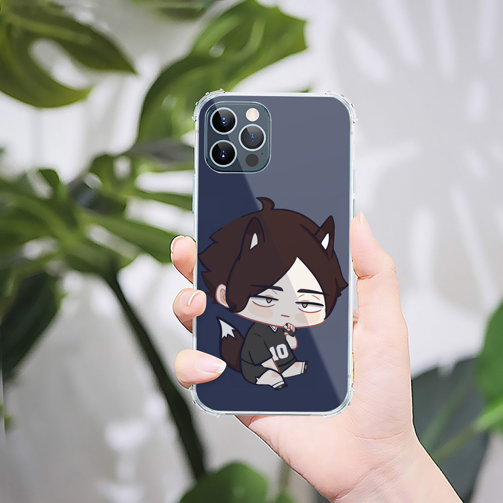 （画像用） ハイキュー!! Haikyu!! 【iPhone 12シリーズ対応】透明スマホケース（クリアソフトケース）